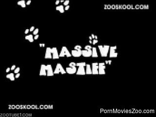 Nasty sex session with an experienced zoophile babe